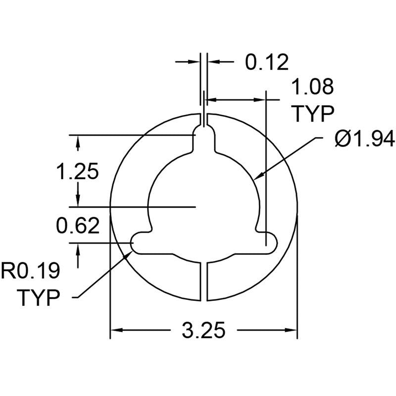 NAAMS Spacer DSCP080-E320 Supply